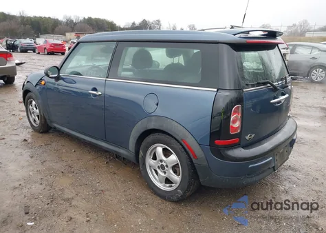 2011 Mini Cooper Clubman from USA, damaged, VIN WMWZF3C51BTY00710